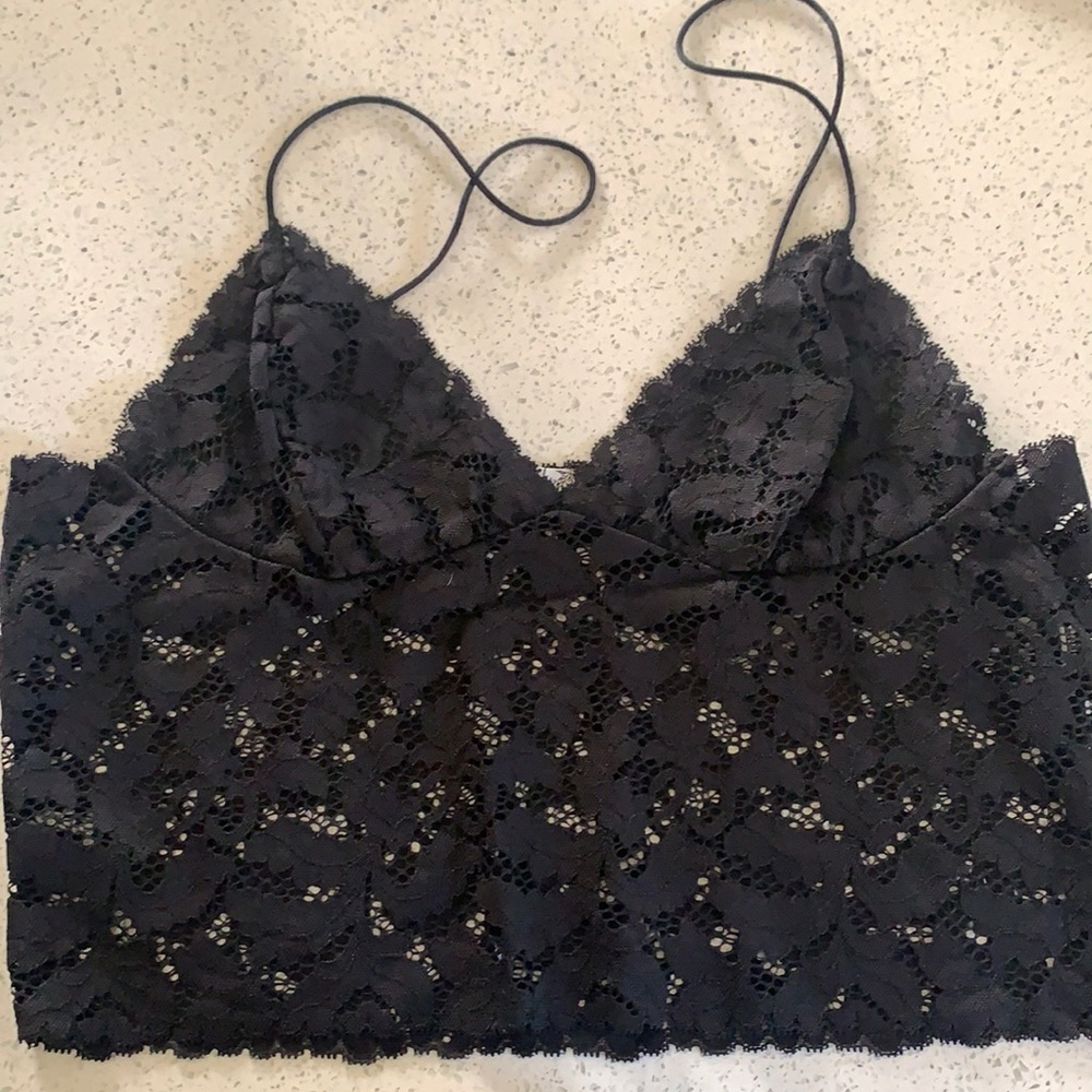 Dainty lace top
